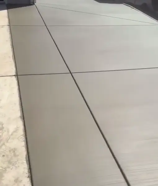 Concrete finishing details