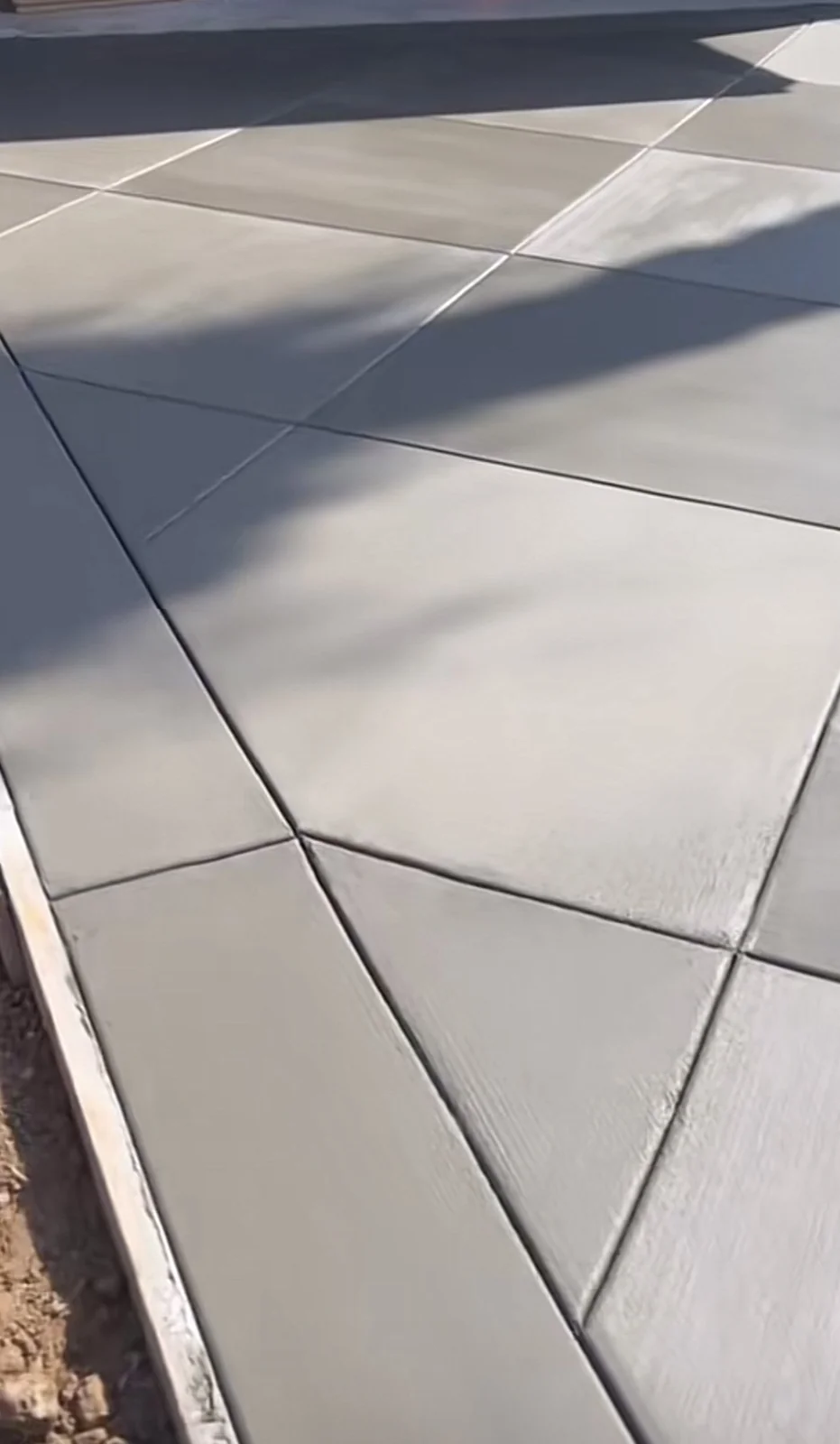 Diagonal joint detail