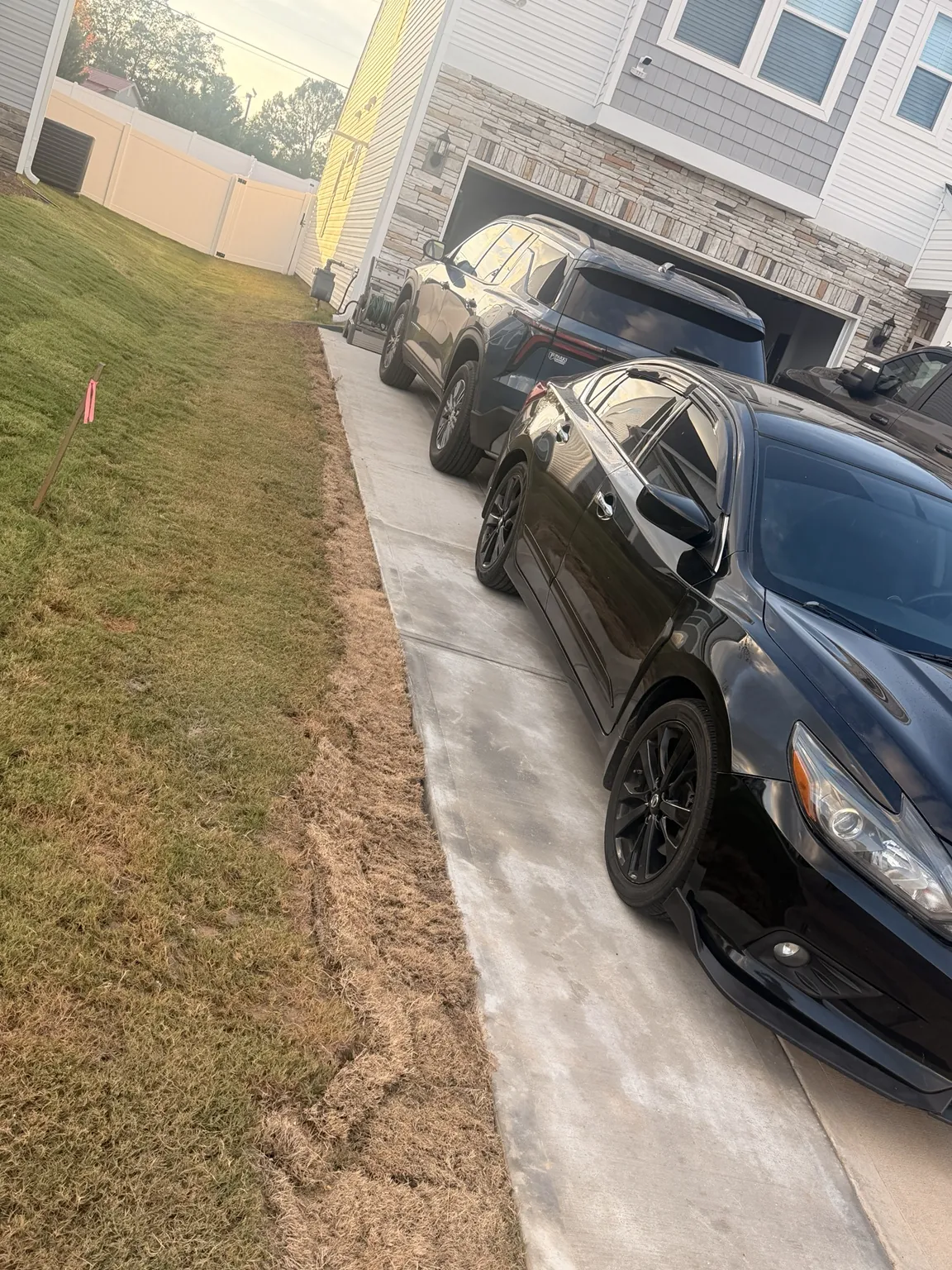 Driveway parking extension