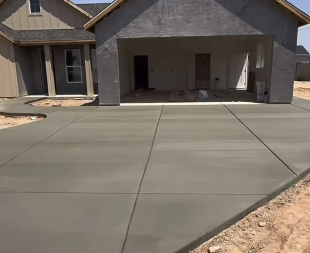 Garage approach and joint layout
