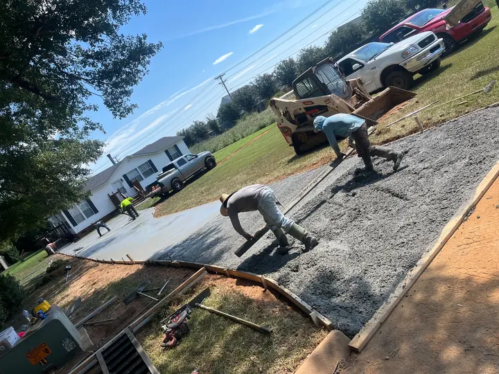 Concrete placement