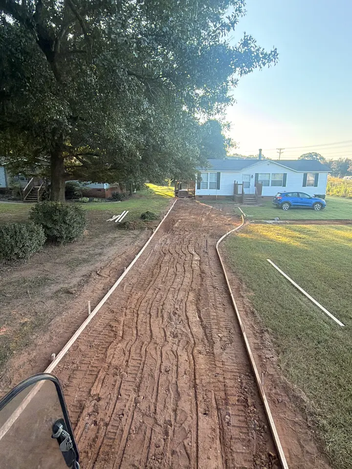 Driveway preparation