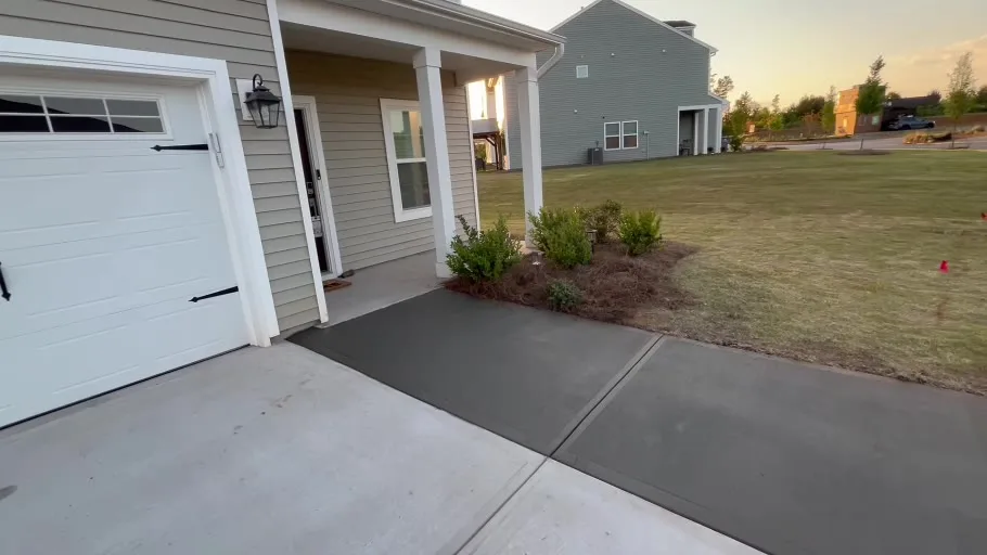 Front porch and entry tour