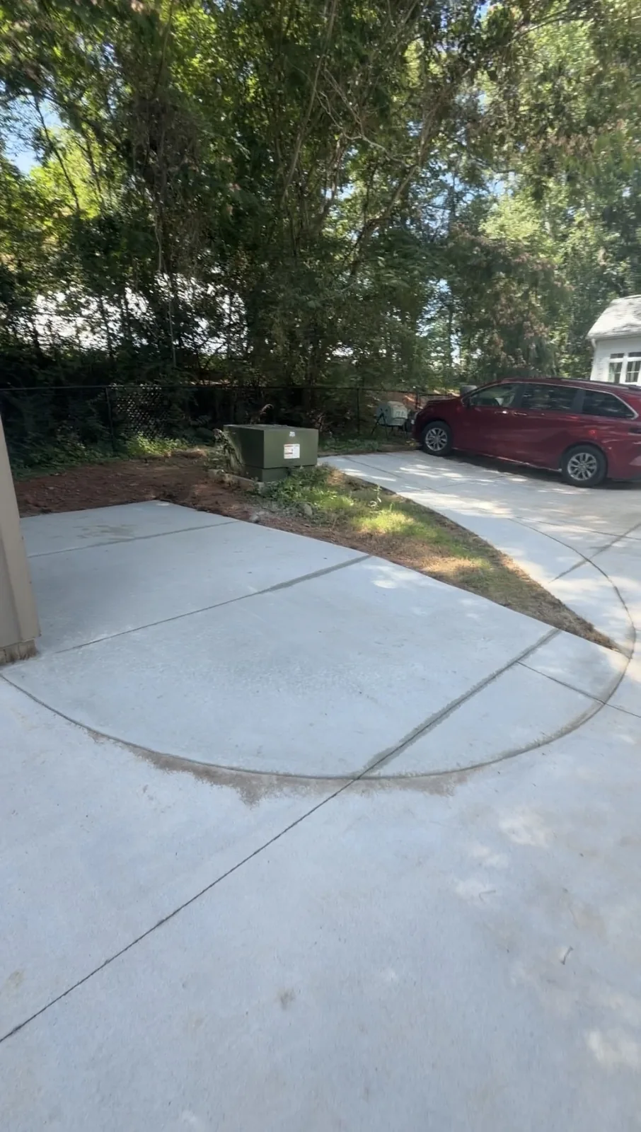 Residential sidewalk