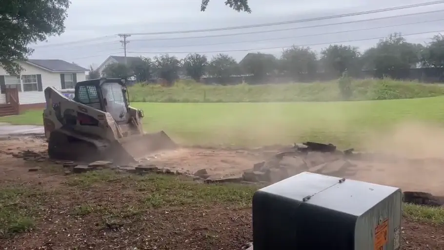 Compact equipment at work